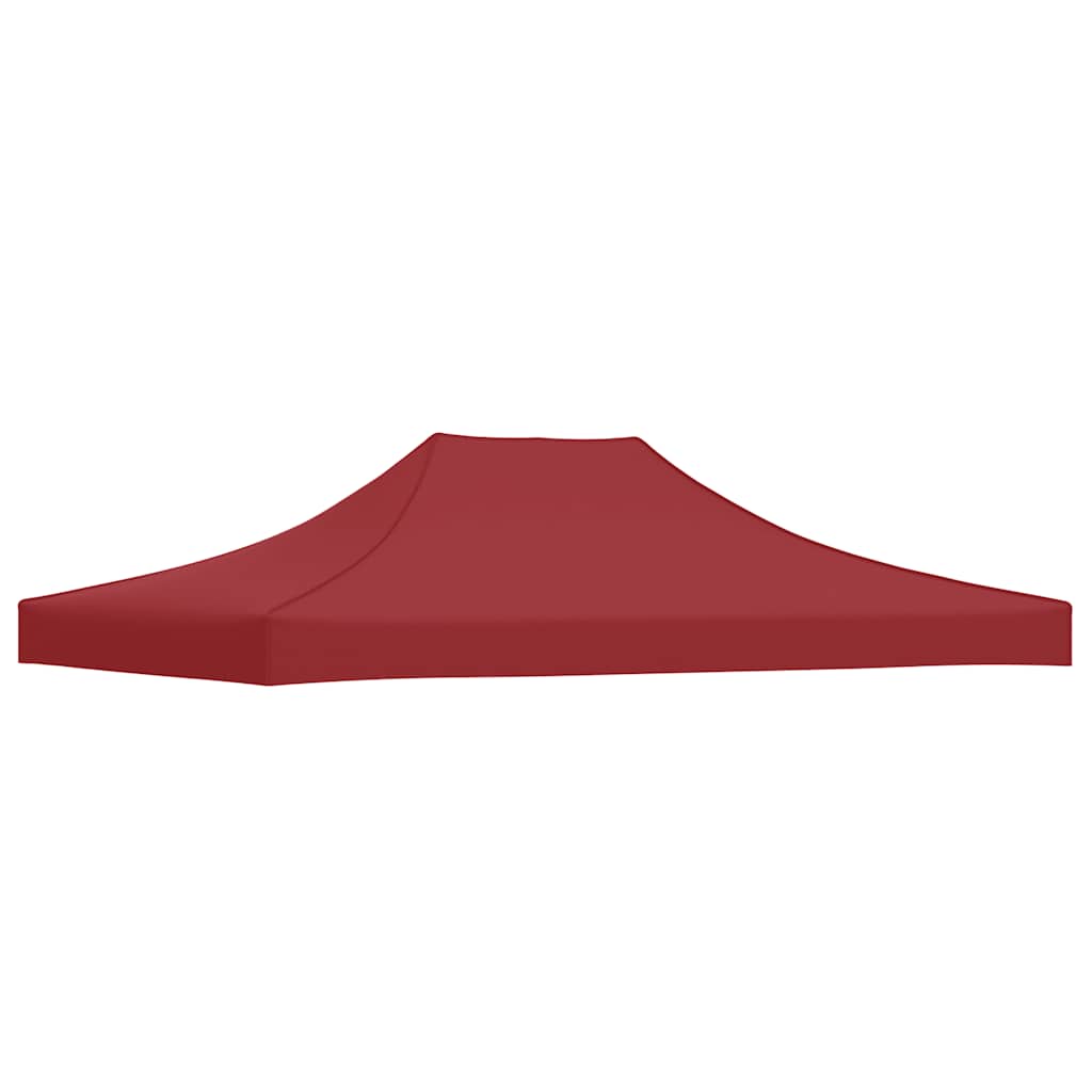 vidaXL Party Tent Roof 4x3 m Burgundy 270 g/m²