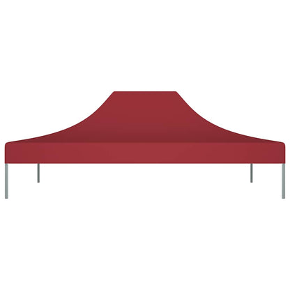 vidaXL Party Tent Roof 4x3 m Burgundy 270 g/m²