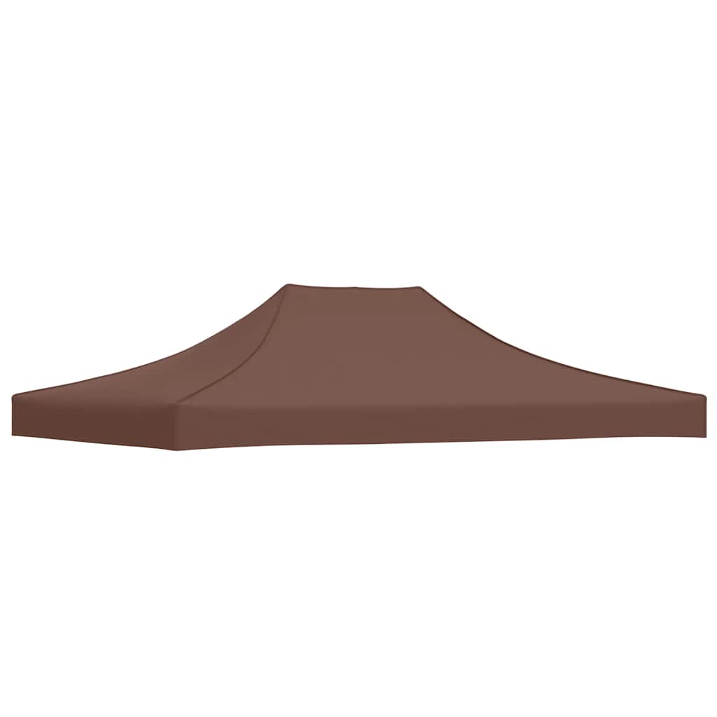 vidaXL Party Tent Roof 4x3 m Brown 270 g/m²
