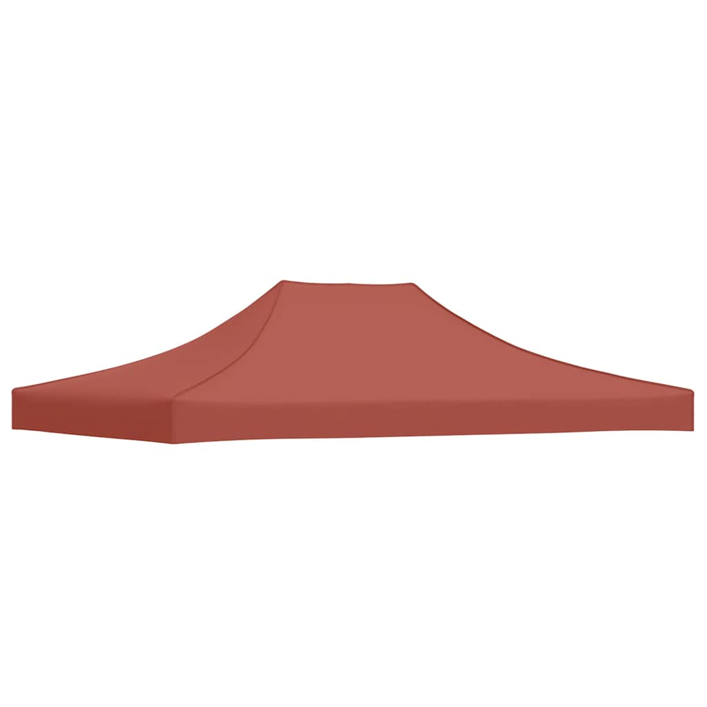 vidaXL Party Tent Roof 4x3 m Terracotta 270 g/m²