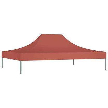 vidaXL Party Tent Roof 4x3 m Terracotta 270 g/m²