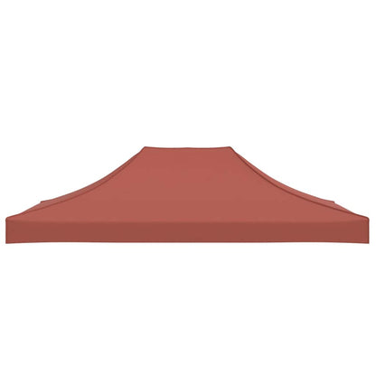 vidaXL Party Tent Roof 4x3 m Terracotta 270 g/m²