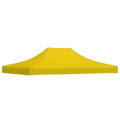 vidaXL Party Tent Roof 4x3 m Yellow 270 g/m²