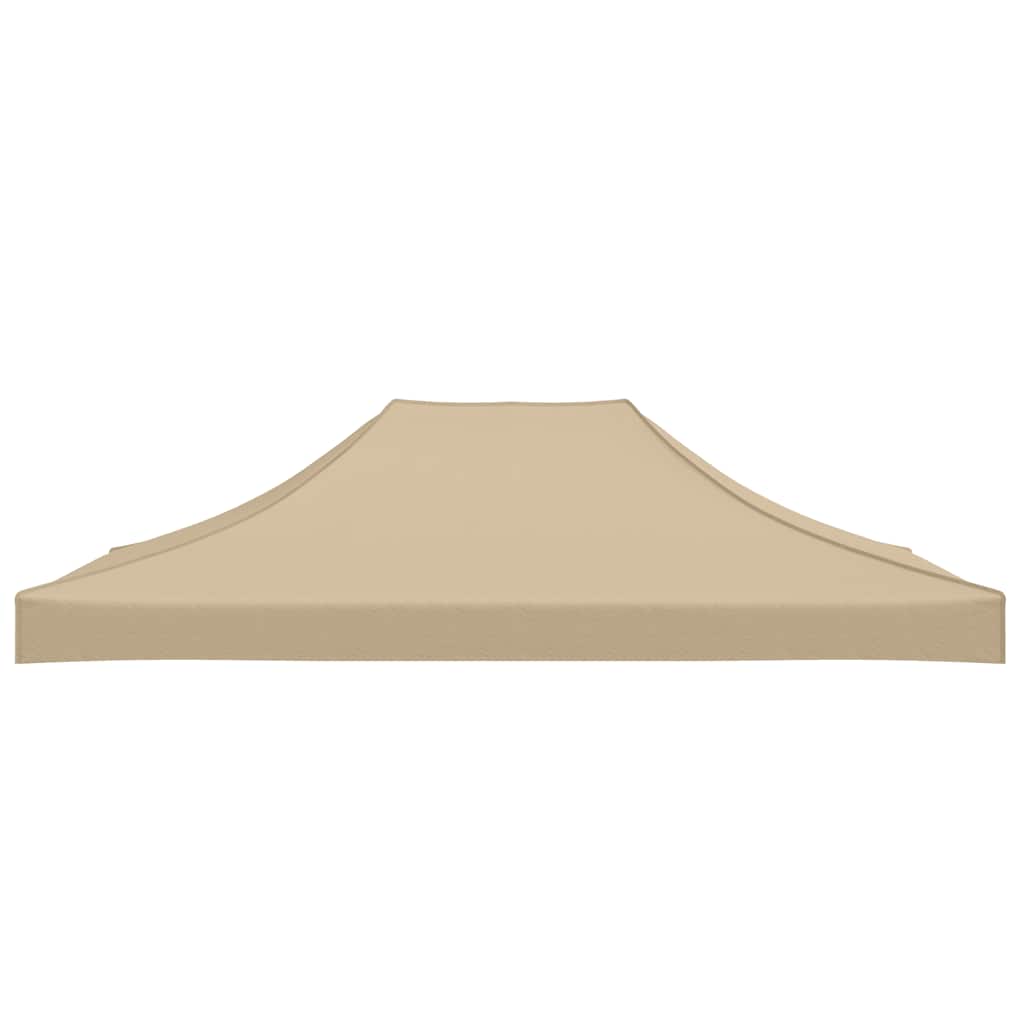 vidaXL Party Tent Roof 4.5x3 m Beige 270 g/m²