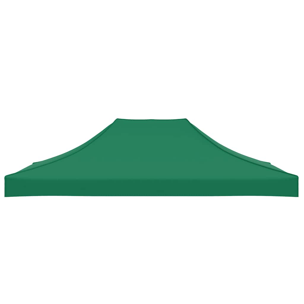 vidaXL Party Tent Roof 4.5x3 m Green 270 g/m²