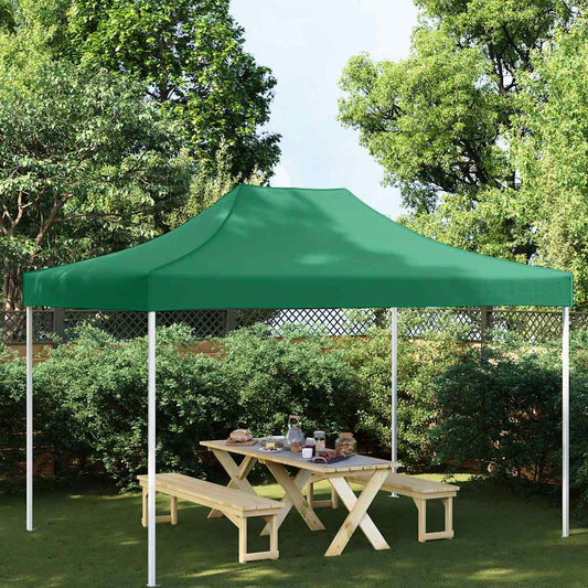 vidaXL Party Tent Roof 4.5x3 m Green 270 g/m²