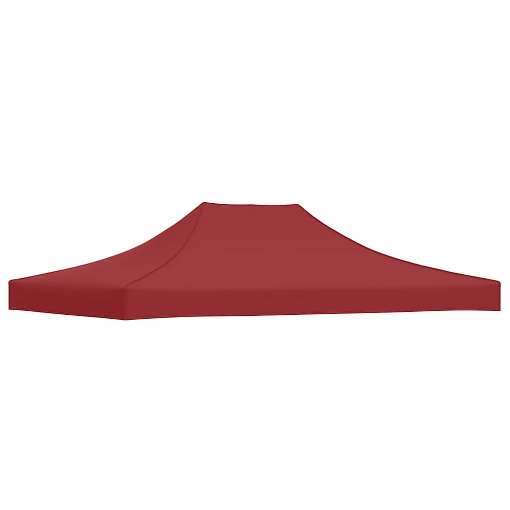 vidaXL Party Tent Roof 4.5x3 m Burgundy 270 g/m²