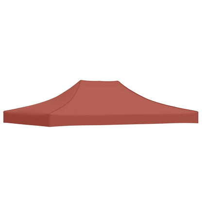 vidaXL Party Tent Roof 4.5x3 m Terracotta 270 g/m²