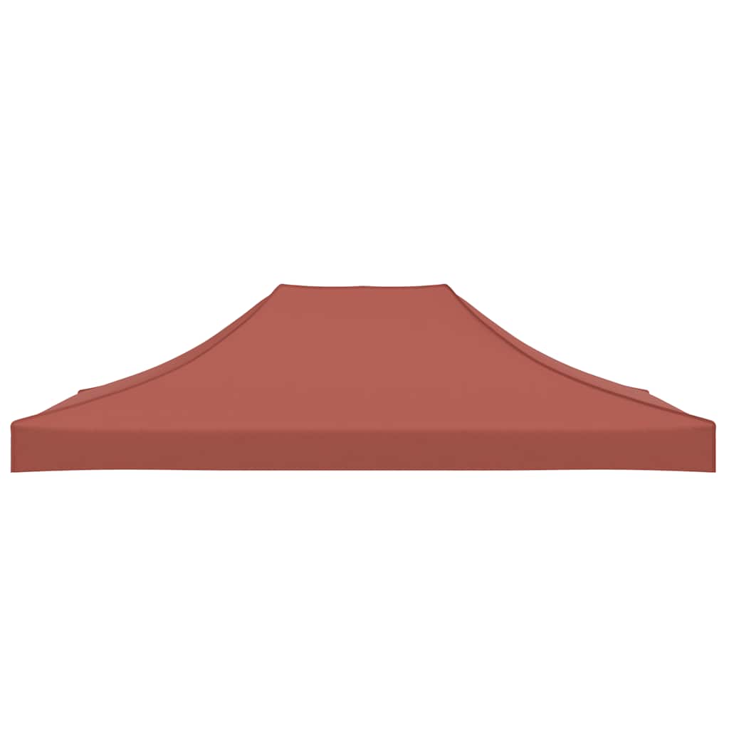 vidaXL Party Tent Roof 4.5x3 m Terracotta 270 g/m²