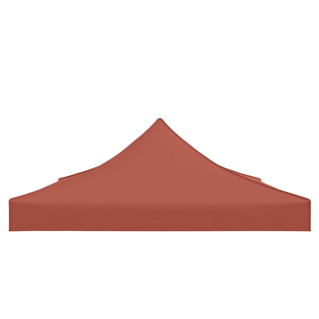 vidaXL Party Tent Roof 4.5x3 m Terracotta 270 g/m²