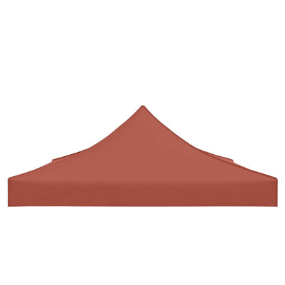 vidaXL Party Tent Roof 4.5x3 m Terracotta 270 g/m²