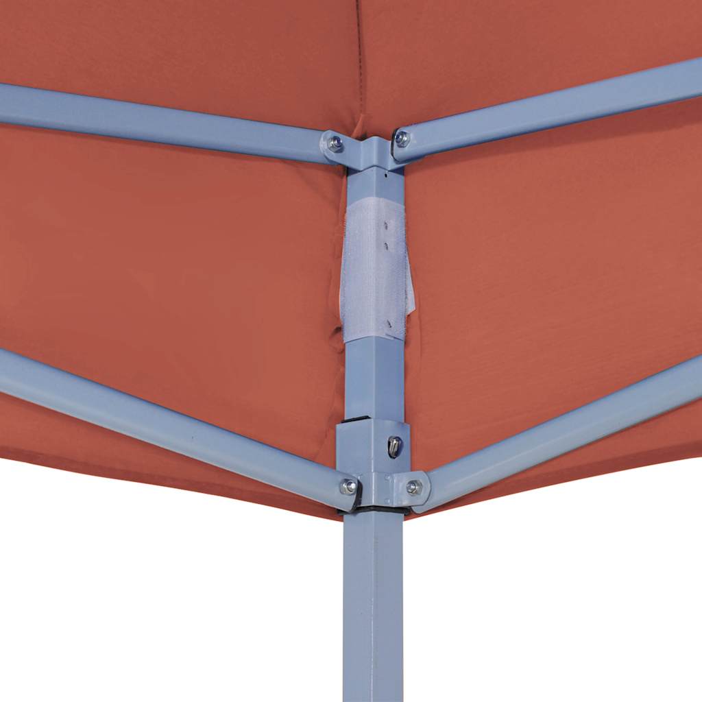 vidaXL Party Tent Roof 4.5x3 m Terracotta 270 g/m²