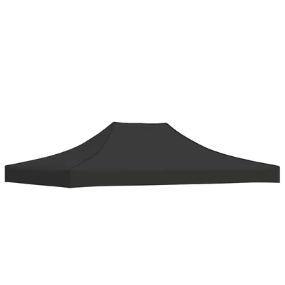 vidaXL Party Tent Roof | Black | Oxford fabric with PVC coating | Large