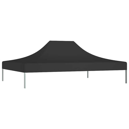 vidaXL Party Tent Roof | Black | Oxford fabric with PVC coating | Large