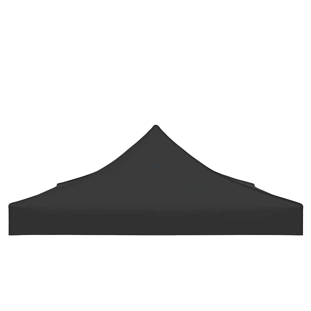 vidaXL Party Tent Roof | Black | Oxford fabric with PVC coating | Large