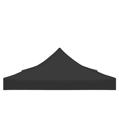 vidaXL Party Tent Roof | Black | Oxford fabric with PVC coating | Large