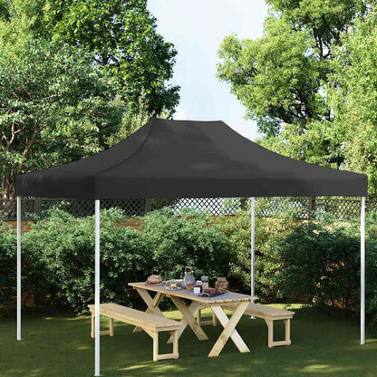 vidaXL Party Tent Roof | Black | Oxford fabric with PVC coating | Large