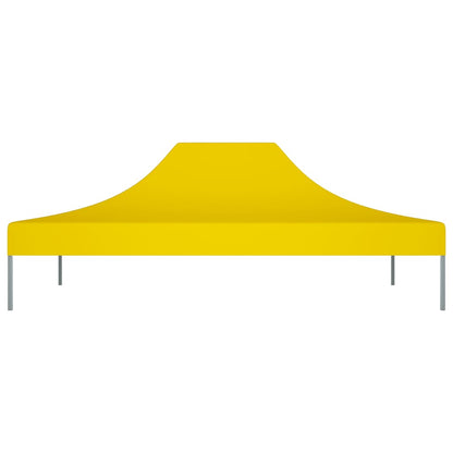 vidaXL Party Tent Roof 4.5x3 m Yellow 270 g/m²