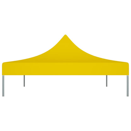 vidaXL Party Tent Roof 4.5x3 m Yellow 270 g/m²