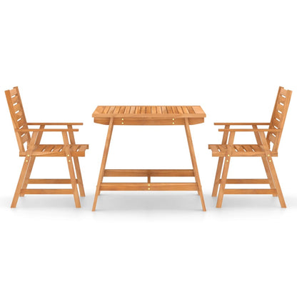 vidaXL Outdoor Dining Set | Warm acacia wood tone