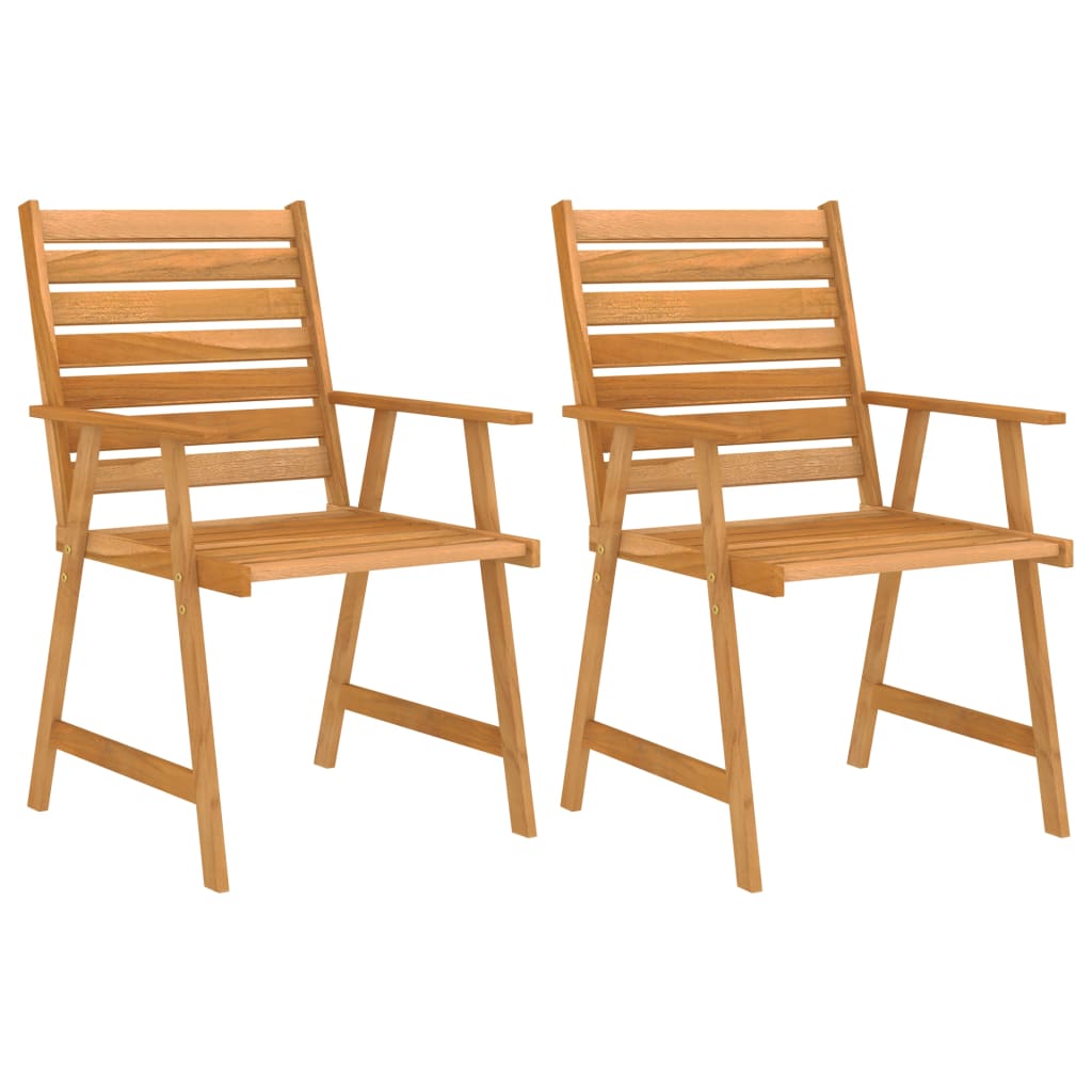vidaXL Outdoor Dining Set | Warm acacia wood tone