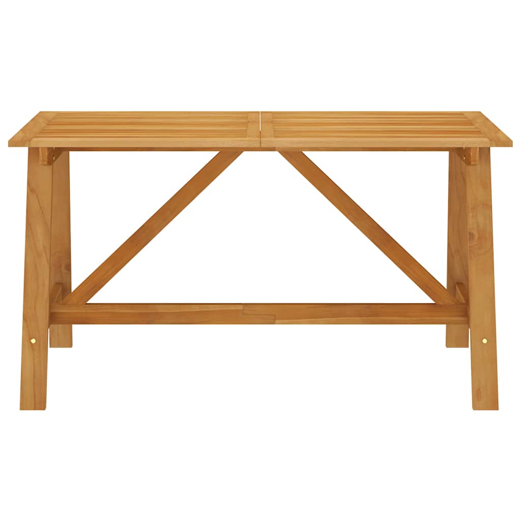 vidaXL 5 Piece Garden Dining Set Solid Acacia Wood