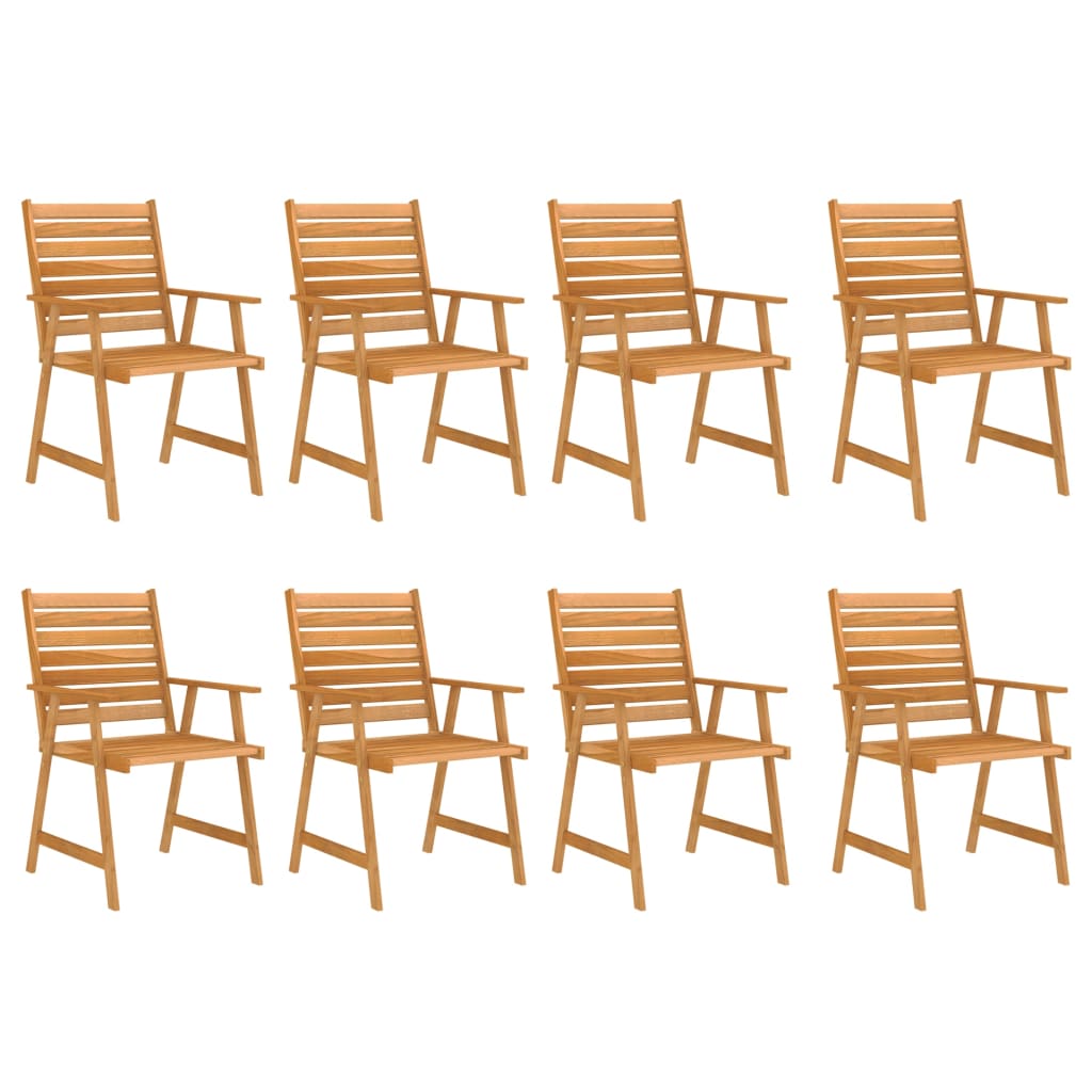 vidaXL Outdoor Dining Set | Rich Warm Colour | Solid Acacia Wood | Large