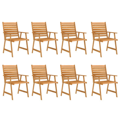 vidaXL Outdoor Dining Set | Rich Warm Colour | Solid Acacia Wood | Large