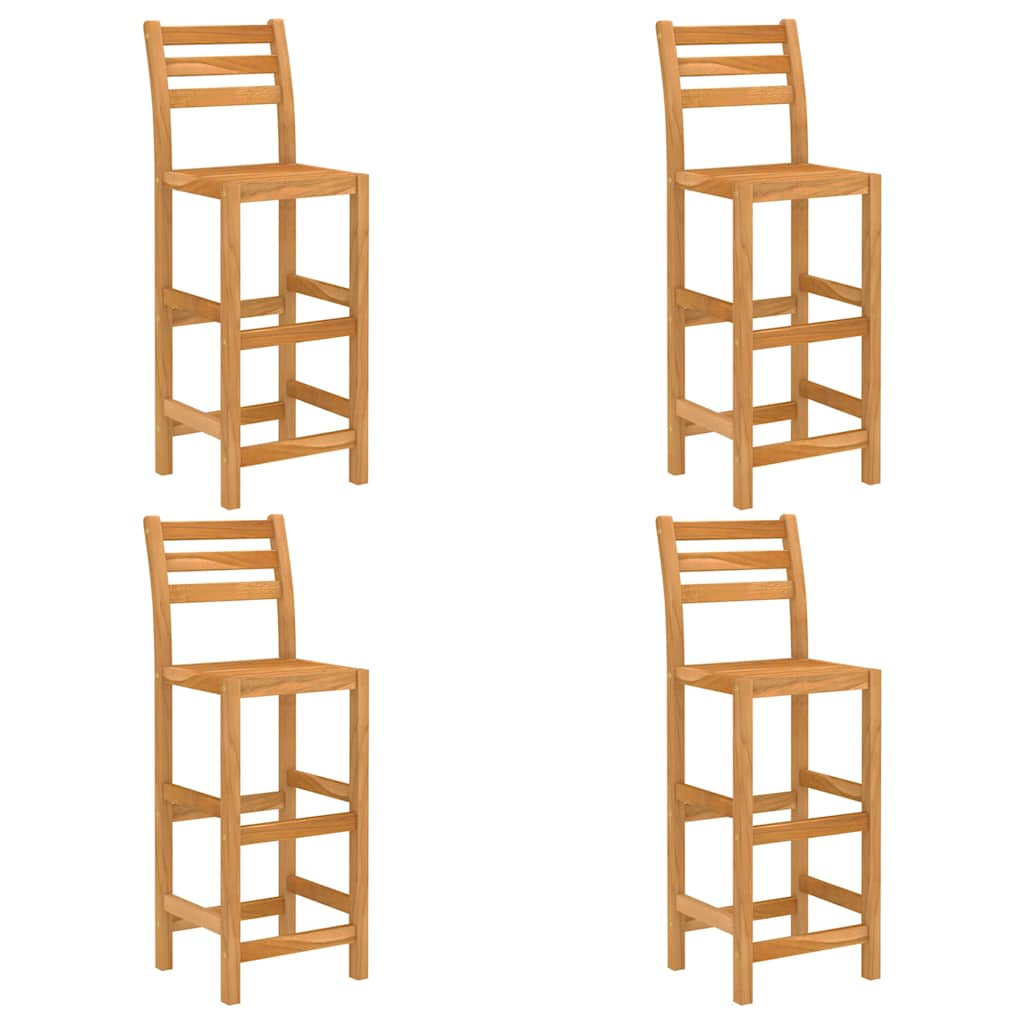 vidaXL 5 Piece Outdoor Bar Set Solid Acacia Wood