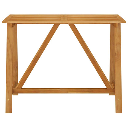 vidaXL 5 Piece Outdoor Bar Set Solid Acacia Wood
