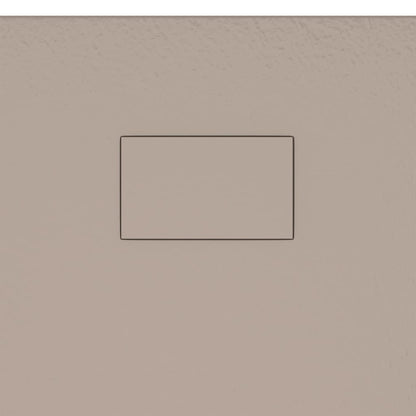 vidaXL Shower Base Tray SMC Brown 100x70 cm