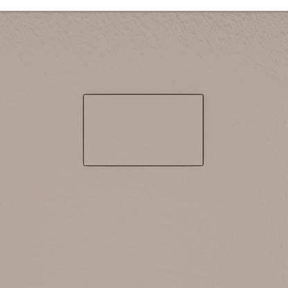 vidaXL Shower Base Tray SMC Brown 100x80 cm
