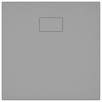 vidaXL Shower Base Tray SMC Grey 80x80 cm