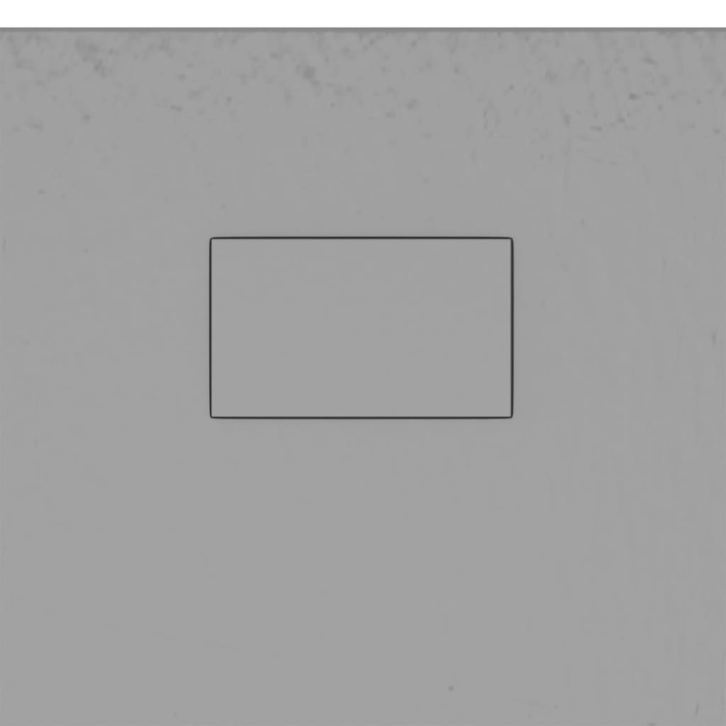 vidaXL Shower Base Tray SMC Grey 80x80 cm