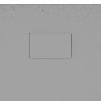 vidaXL Shower Base Tray SMC Grey 80x80 cm