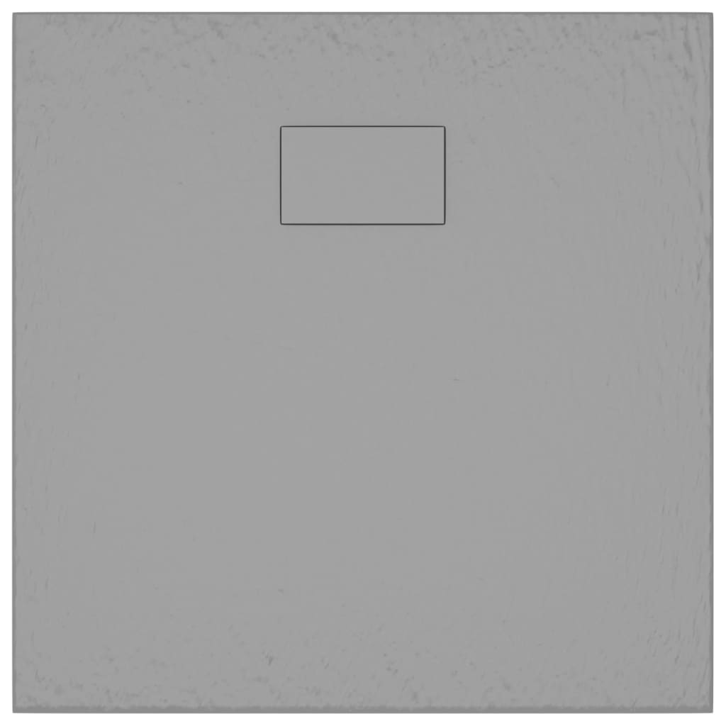 vidaXL Shower Base Tray SMC Grey 90x90 cm