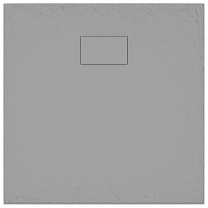 vidaXL Shower Base Tray SMC Grey 90x90 cm