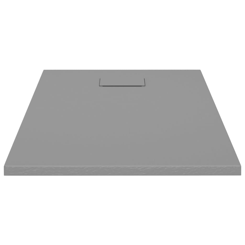 vidaXL Shower Base Tray SMC Grey 100x70 cm