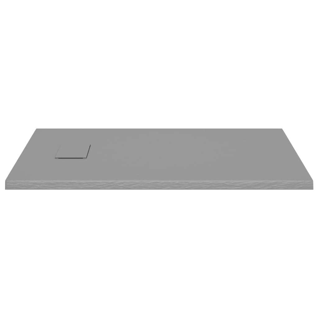 vidaXL Shower Base Tray SMC Grey 100x70 cm