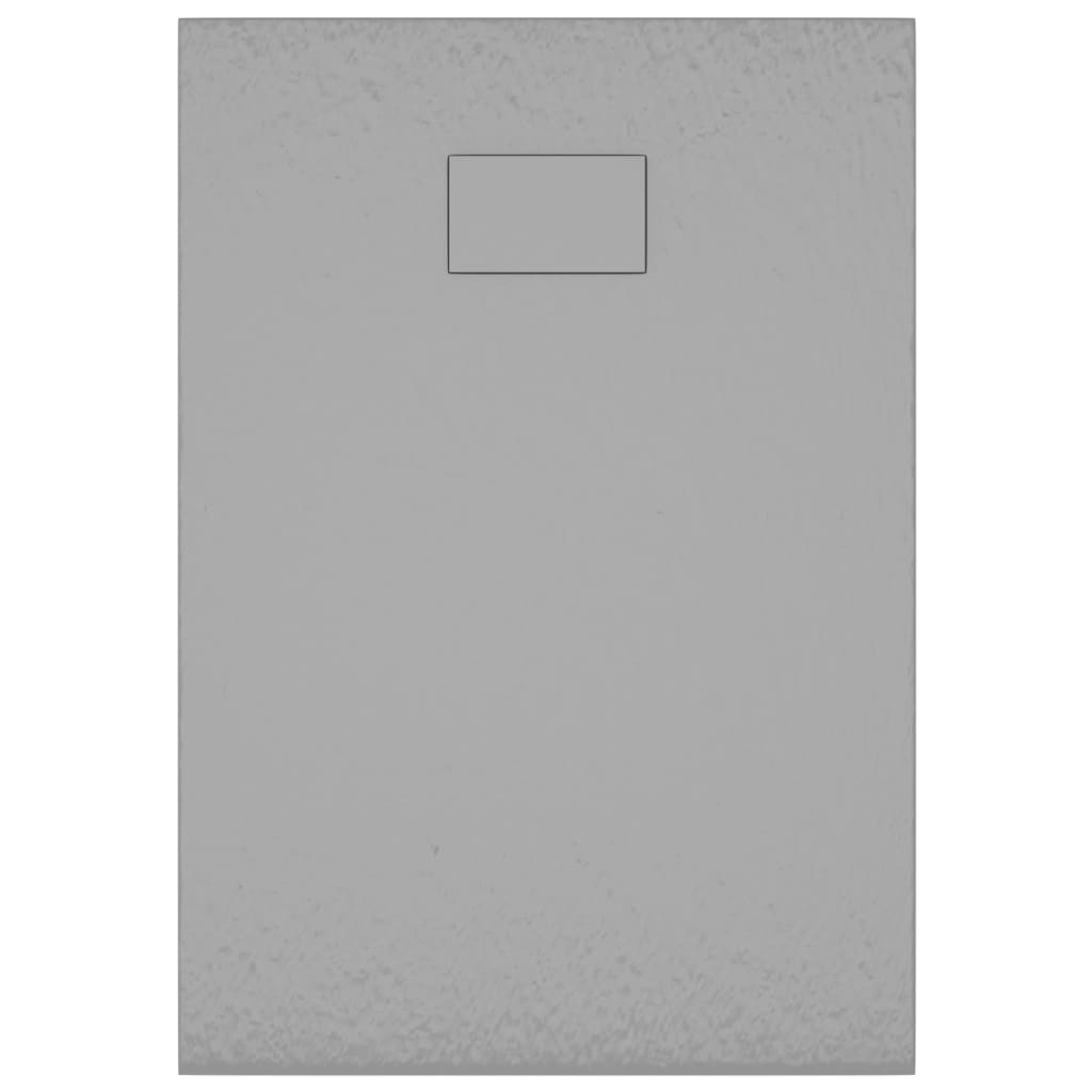 vidaXL Shower Base Tray SMC Grey 100x70 cm