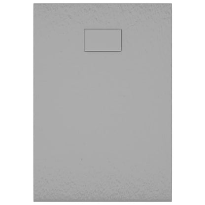vidaXL Shower Base Tray SMC Grey 100x70 cm