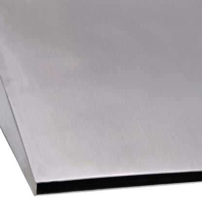 148921 vidaXL Pool Fountain Silver 45x26x13 cm Stainless Steel