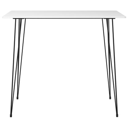 vidaXL 3 Piece Bar Set White