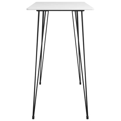 vidaXL 3 Piece Bar Set White