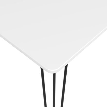 vidaXL 3 Piece Bar Set White