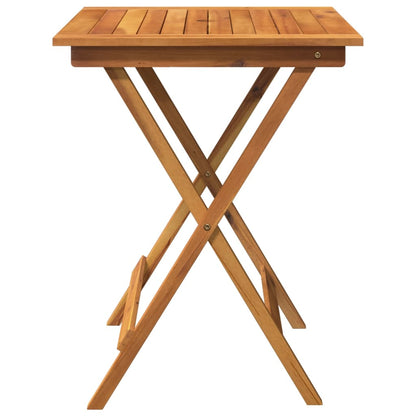 vidaXL Garden Dining Set | Natural wood | Solid Acacia wood | Compact