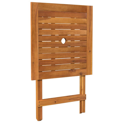 vidaXL Garden Dining Set | Natural wood | Solid Acacia wood | Compact