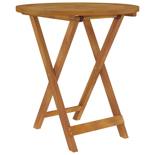 vidaXL Garden Dining Set | Natural Acacia | Solid Acacia wood | Small | Foldable