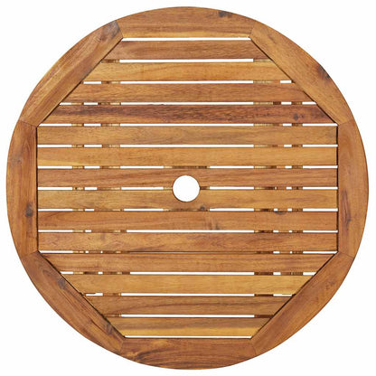 vidaXL Garden Dining Set | Natural Acacia | Solid Acacia wood | Small | Foldable