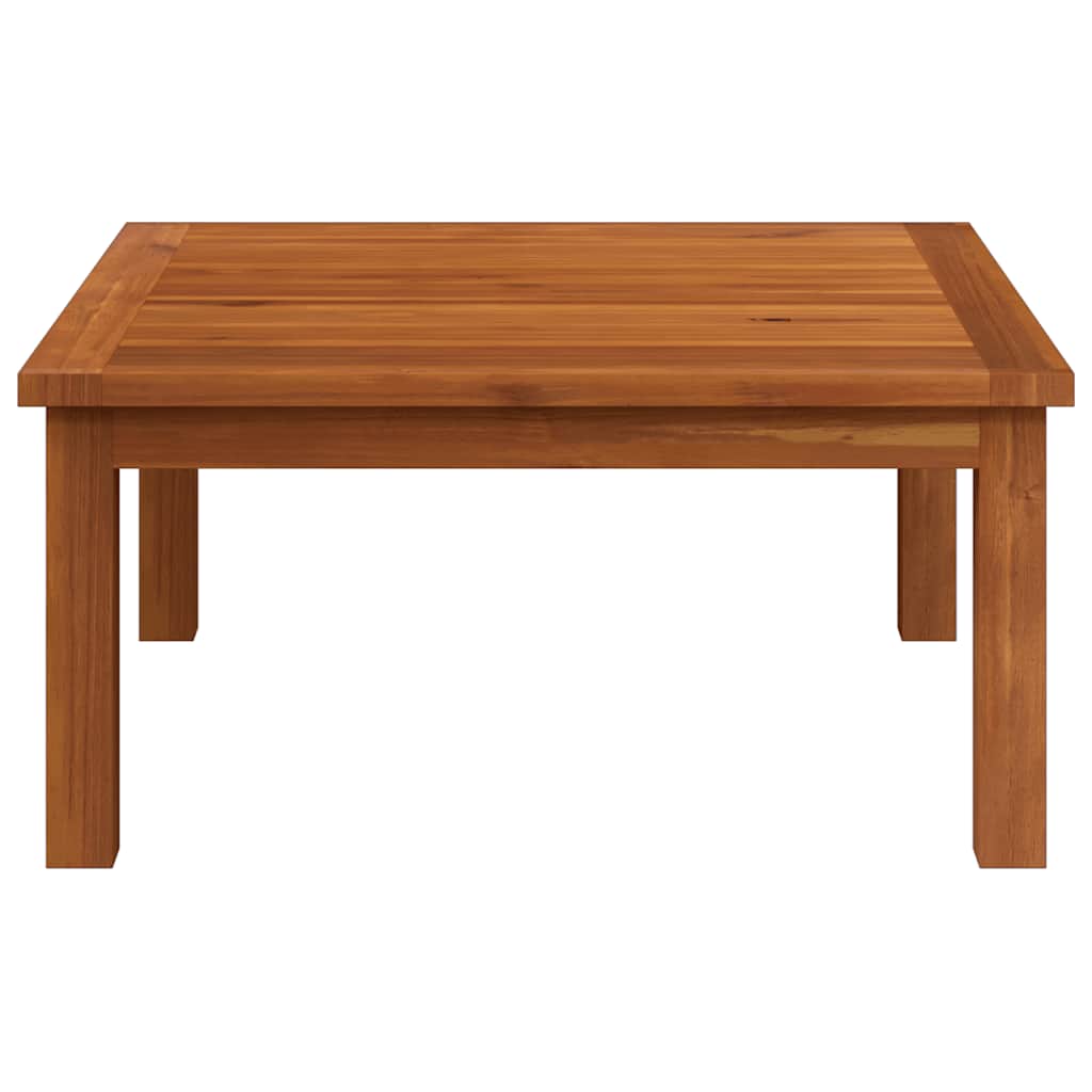 vidaXL Garden Lounge Table | Brown | Solid Acacia Wood | Medium | Modular